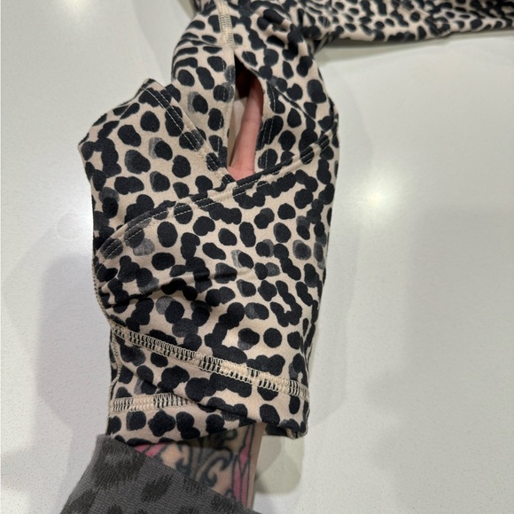 Lululemon Wunder Under Pant Dance Wide Waistband Leggings Skirt Cover size 4 - Picture 3 of 11